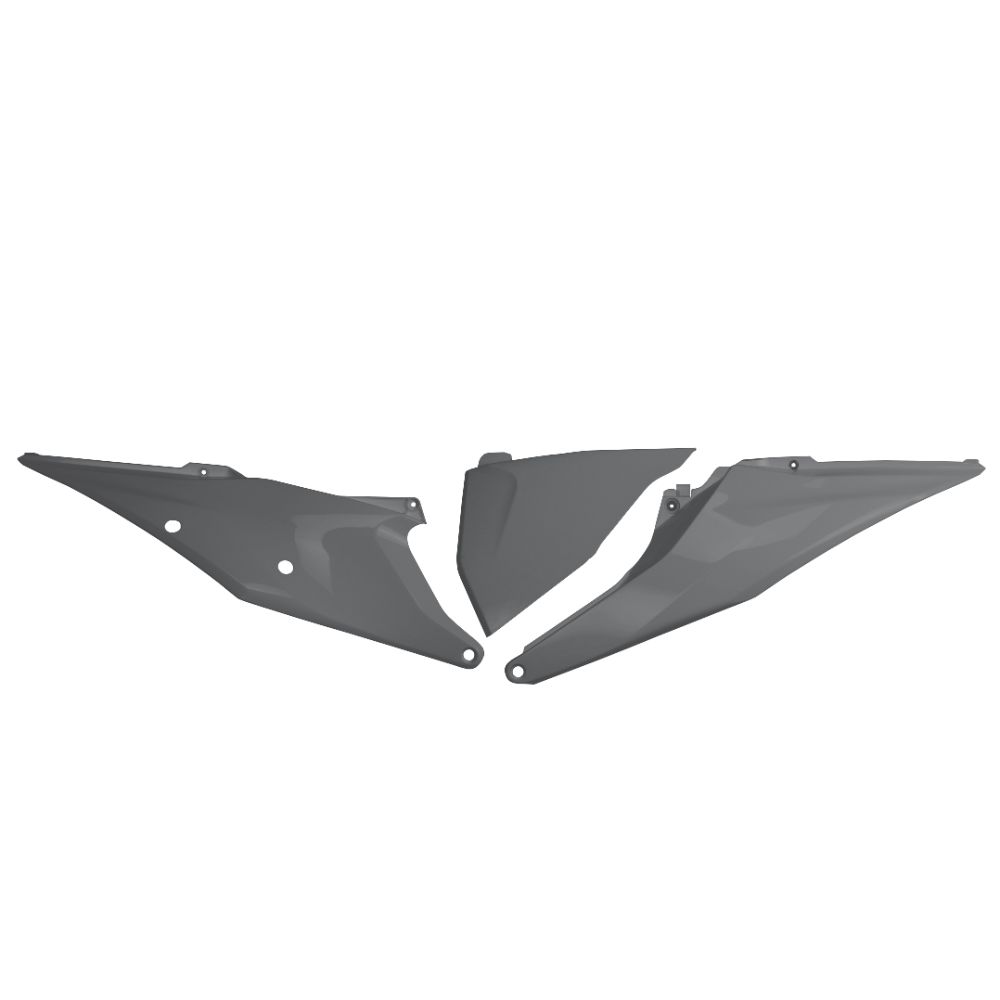Side number plates KTM 300 EXC (20-23) grey* KT04093-341