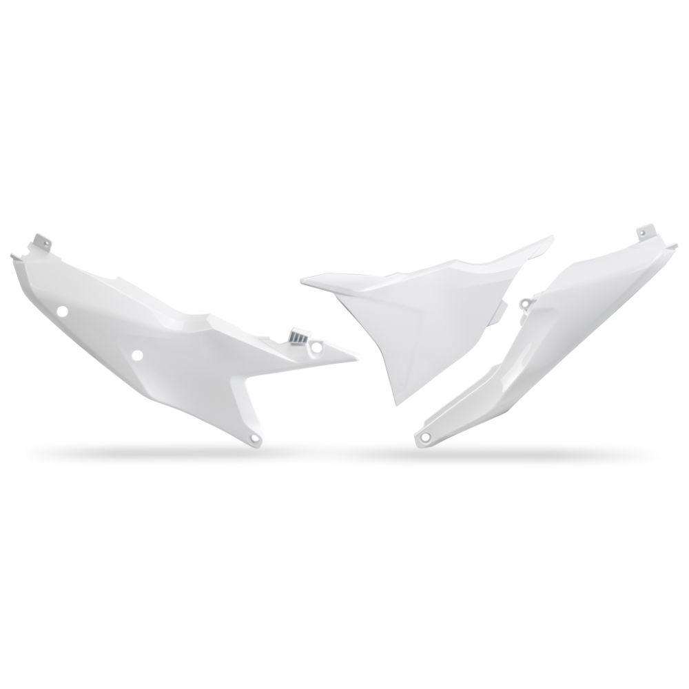 Side number plates KTM 250 SX (23-26) white* KT05012-042