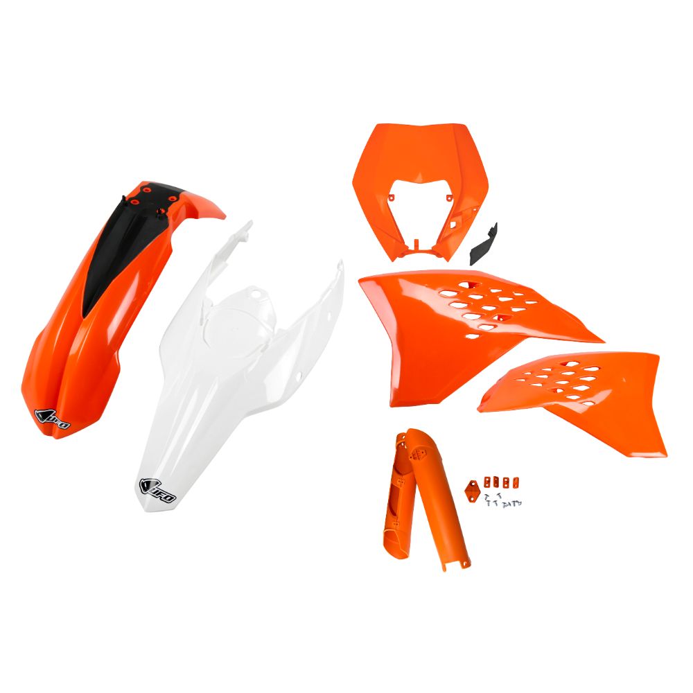 Plastics kit KTM 400 EXC-F (11) - colour OEM KTKIT520F-999W