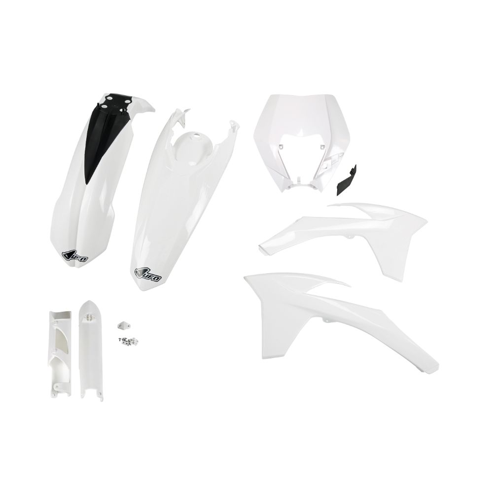 Plastics kit KTM 300 EXC (12-13) - colour white KTKIT521F-047