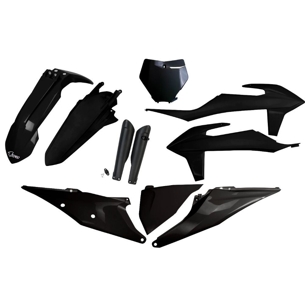 Plastics kit KTM 150 SX (19-22) - colour black KTKIT522F-001