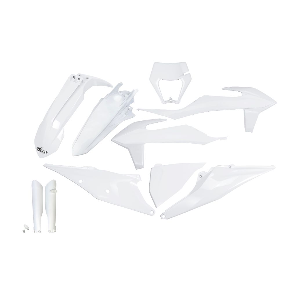 Plastics kit KTM 300 EXC (20-23) - colour white KTKIT527F-042