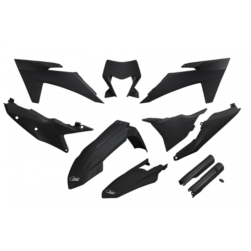 Plastics kit KTM 300 EXC (24-25) - colour black KTKIT530F-001