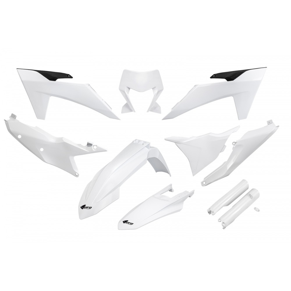 Plastics kit KTM 250 EXC (24-25) - colour white KTKIT530F-042