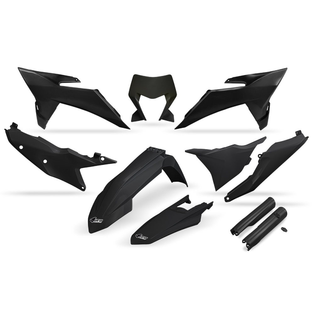 Plastics kit KTM 250 EXC (26) - colour black KTKIT546F-001