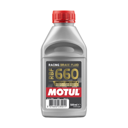 Brake fluid Racing Motul RBF 660 DOT 4 - 500 ml Brake fluid Racing Motul RBF 660 DOT 4 - 500 ml