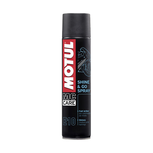 Silicone polishing spray Motul E10 Shine e Go - 400 ml Silicone polishing spray Motul E10 Shine e Go - 400 ml