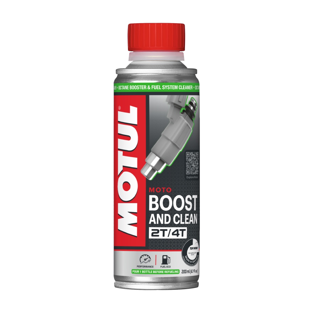 Fuel additive Motul Boost and Clean - 200 ml Fuel additive Motul Boost and Clean - 200 ml