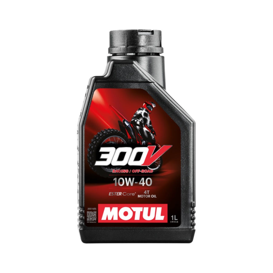 Engine oil Motul 300V 10W-40 OFF ROAD - 1 lt Engine oil Motul 300V 10W-40 OFF ROAD - 1 lt
