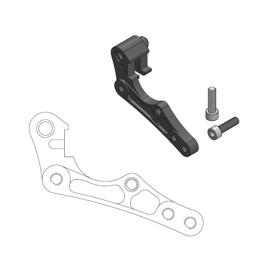 Spacer Husaberg 450 FE (09-14) front 270 mm - Moto Master MM-211045