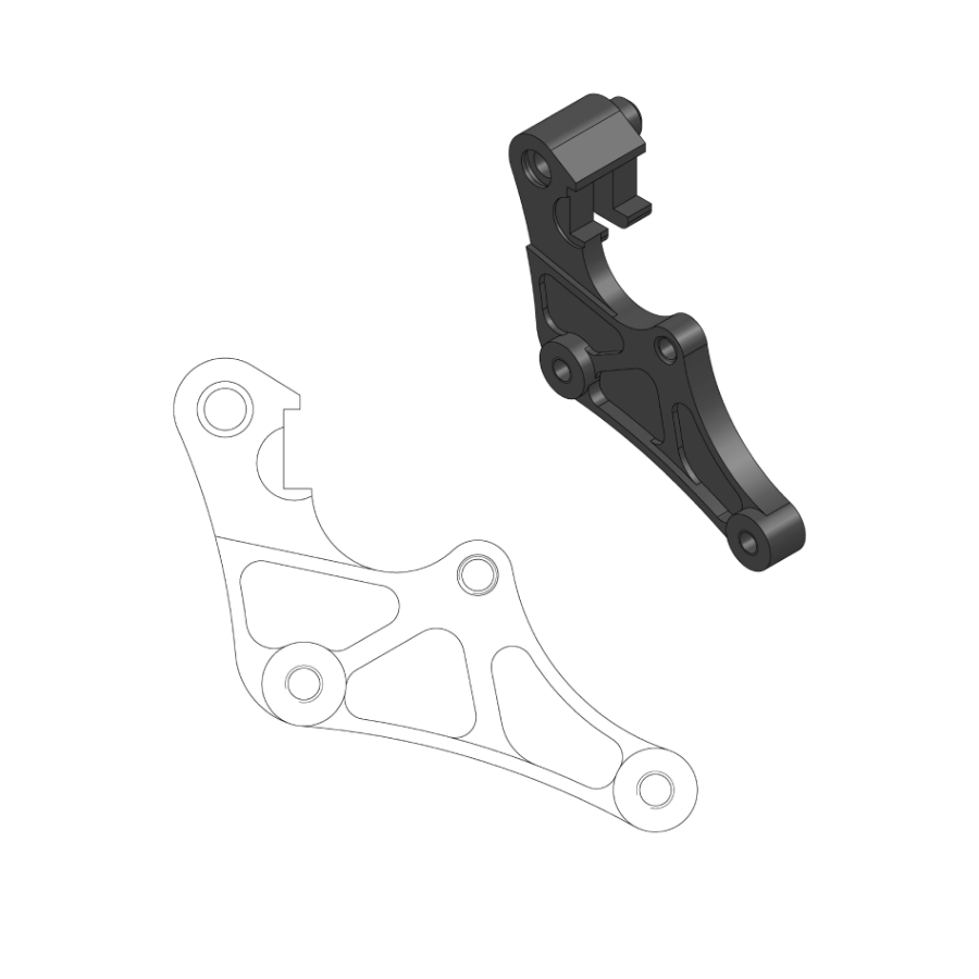 Spacer Fantic 300 XE (24-25) front 320 mm - Moto Master MM-211074