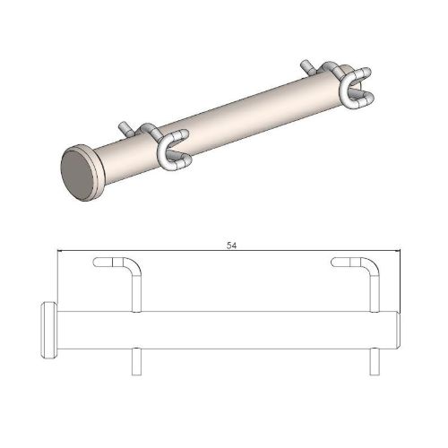 Brake caliper pin KTM 85 SX (21-25) front Moto Master MM-213077