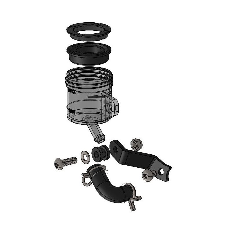 Reservoir Kit for Radial Brake Master Cylinder Moto Master RMC