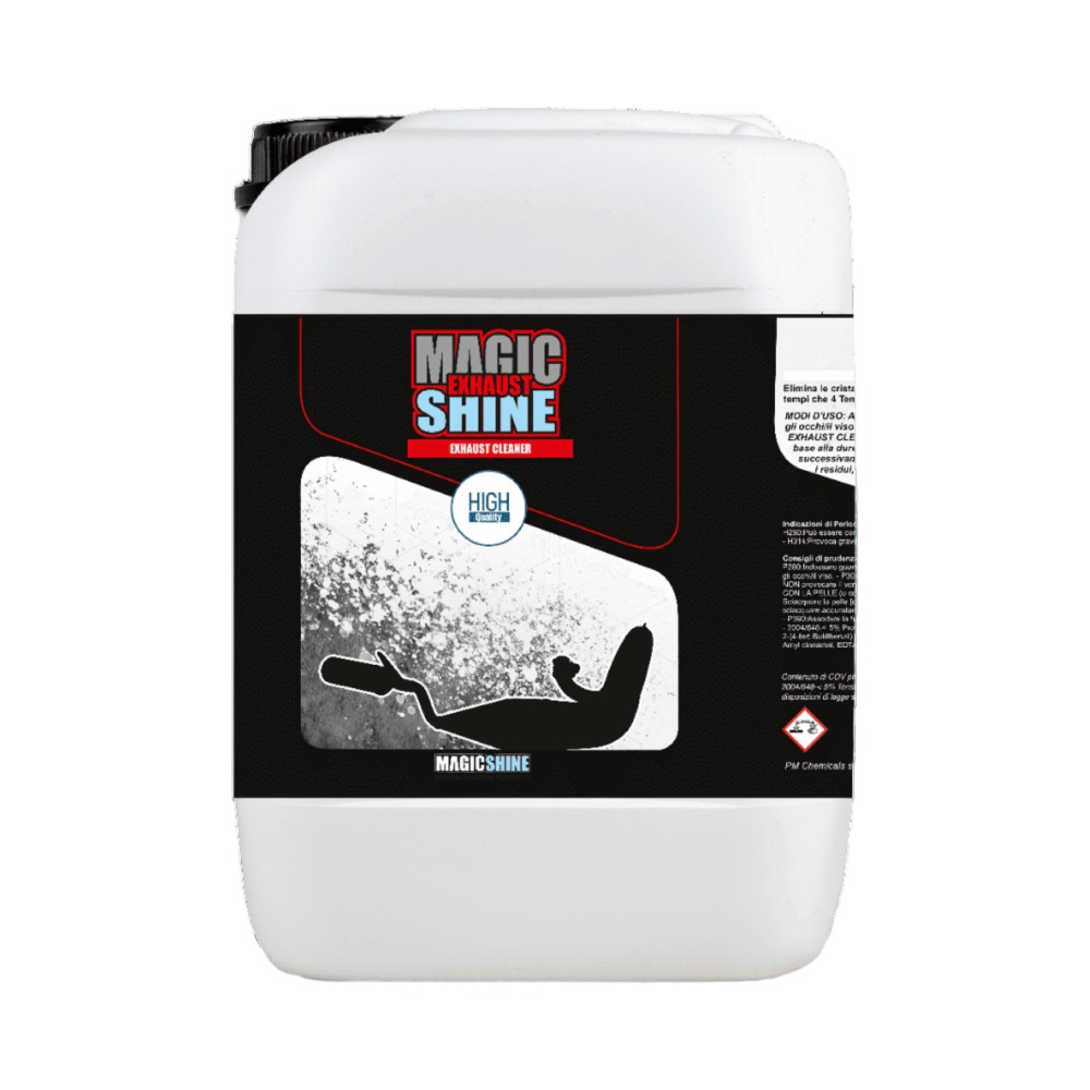 Exhaust degreaser Magic Shine Exhaust 5 lt Exhaust degreaser Magic Shine Exhaust 5 lt