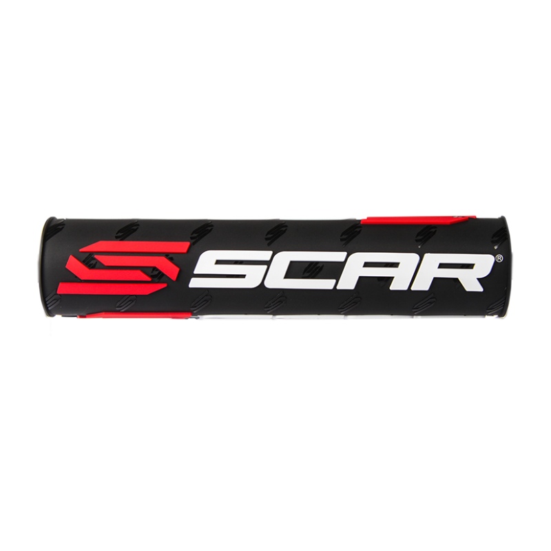 Handlebar pad Scar black and white - Handlebar with crossbar