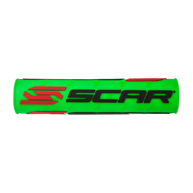 Handlebar pad Scar neon green and black - Handlebar with crossbar