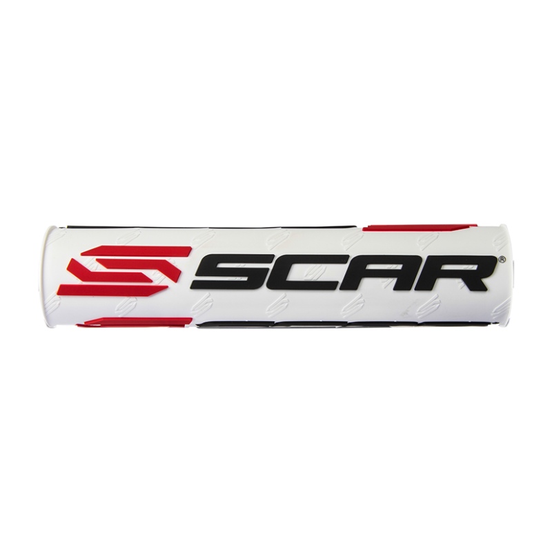 Handlebar pad Scar white and black - Handlebar with crossbar