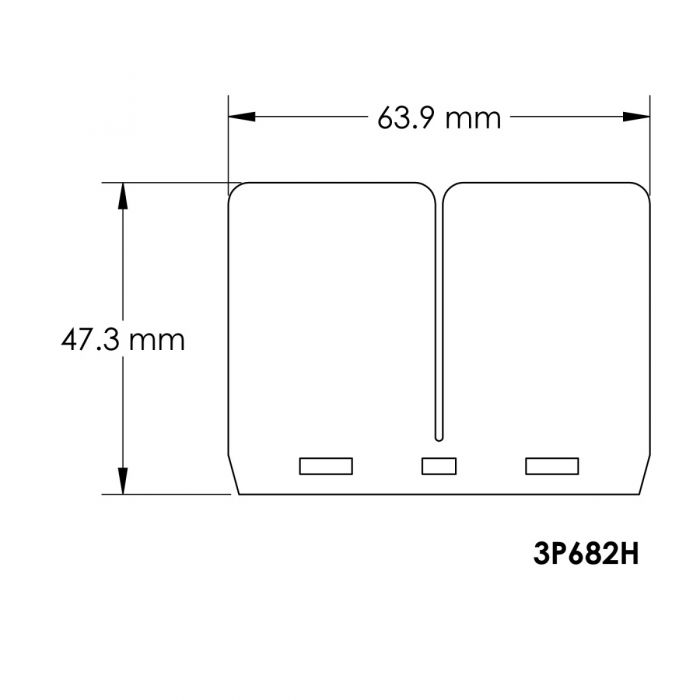 Reed valve Husaberg 125 TE (12-14) - V-Force 3 (reed petals only) MT3P682H