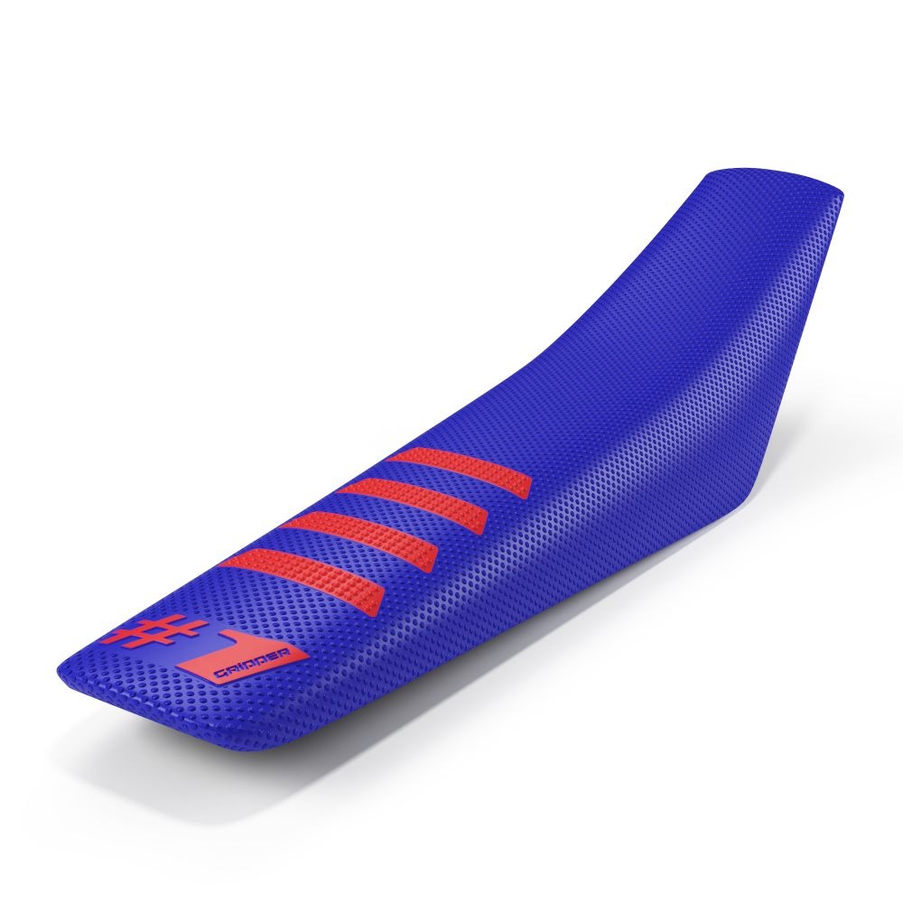 Universal seat cover Onegripper - Ribbed blue and red Universal seat cover Onegripper - Ribbed blue and red