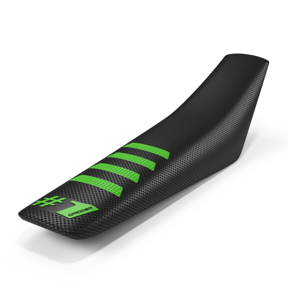 Universal seat cover Onegripper - Ribbed black and green Universal seat cover Onegripper - Ribbed black and green
