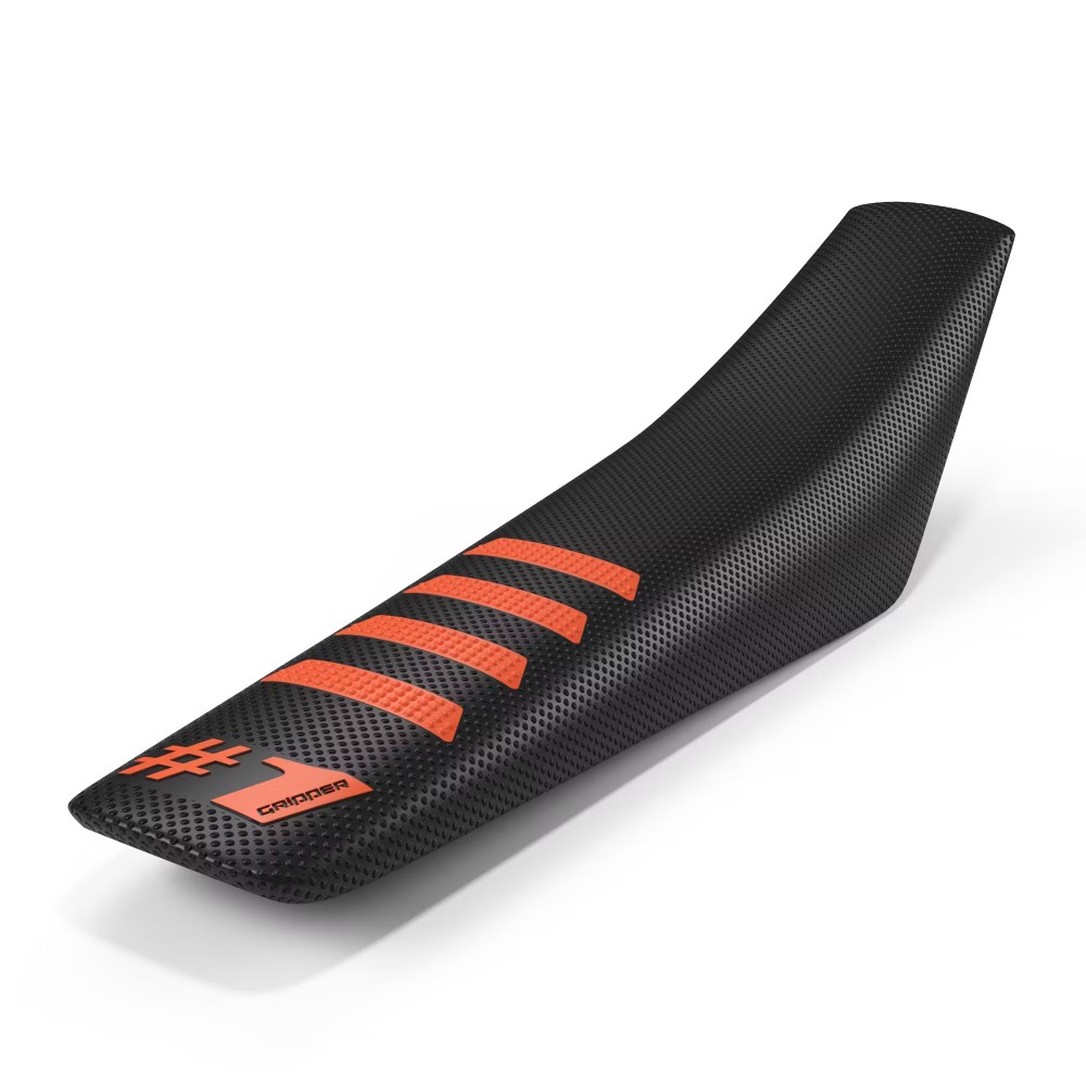 Universal seat cover Onegripper - Ribbed black and orange Universal seat cover Onegripper - Ribbed black and orange