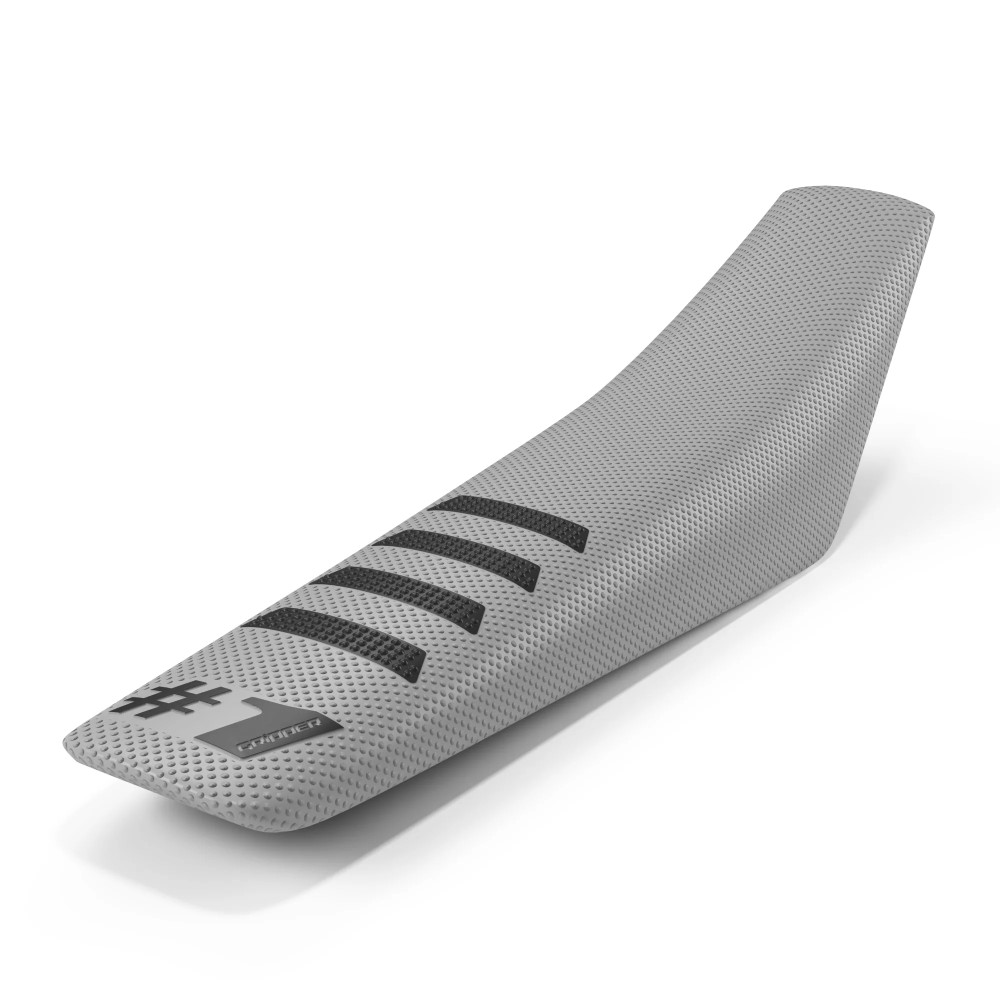 Universal seat cover Onegripper - Ribbed grey chiaro and black Universal seat cover Onegripper - Ribbed grey chiaro and black