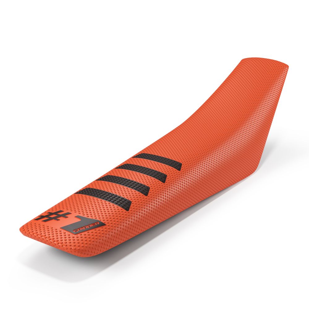 Universal seat cover Onegripper - Ribbed orange and black Universal seat cover Onegripper - Ribbed orange and black