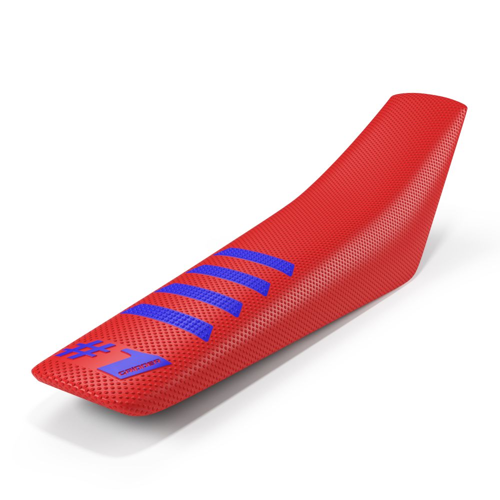 Universal seat cover Onegripper - Ribbed red and blue Universal seat cover Onegripper - Ribbed red and blue