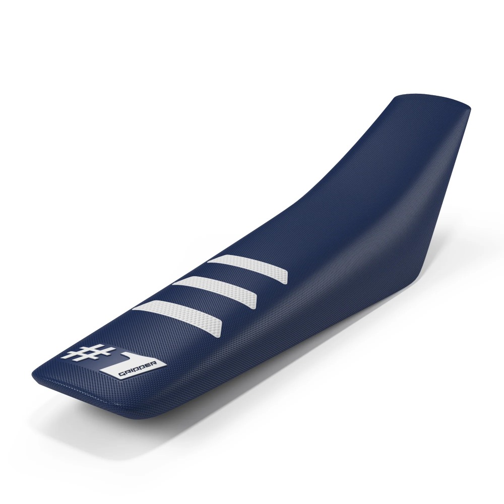 Universal seat cover Onegripper - Light Rib blue scuro and white Universal seat cover Onegripper - Light Rib blue scuro and white