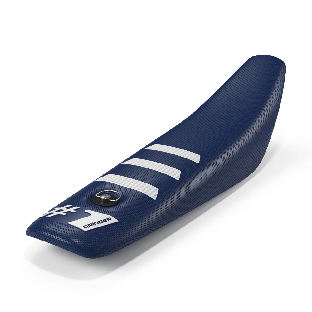 Universal seat cover Onegripper - Mini Light Rib blue scuro and white Universal seat cover Onegripper - Mini Light Rib blue scuro and white