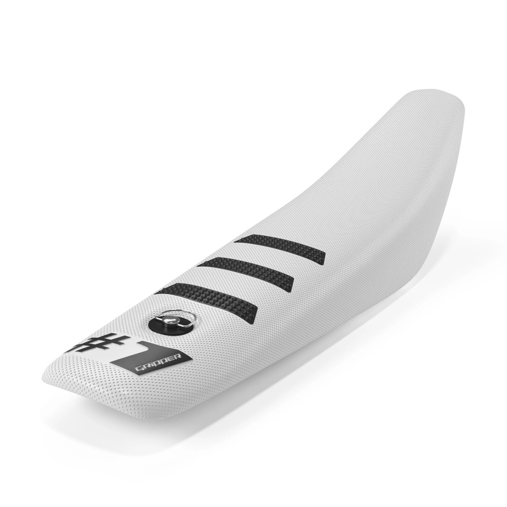 Universal seat cover Onegripper - Mini Light Rib white and black Universal seat cover Onegripper - Mini Light Rib white and black