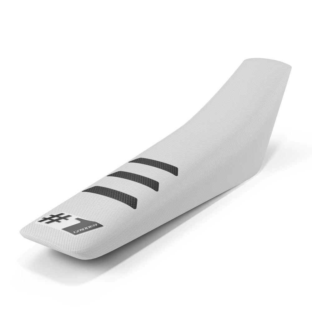 Universal seat cover Onegripper - Light Rib white and black Universal seat cover Onegripper - Light Rib white and black