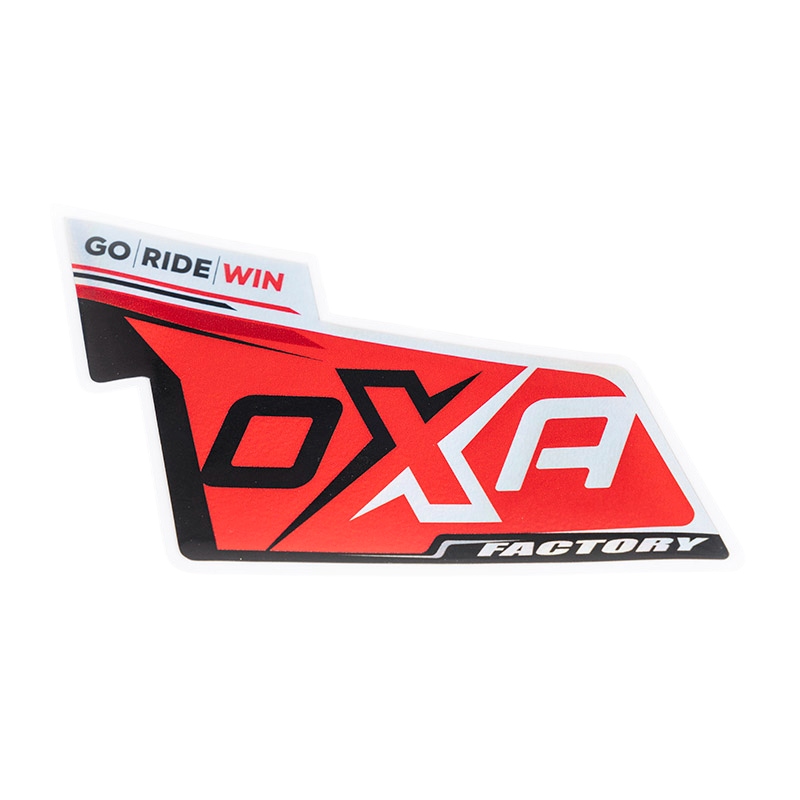 Silencer sticker logo OXA Black Edition