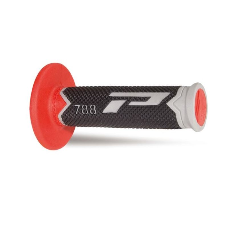 Pair of Grips Pro Grip 788 - grey black red