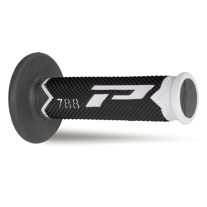 Pair of Grips Pro Grip 788 - white black titanio