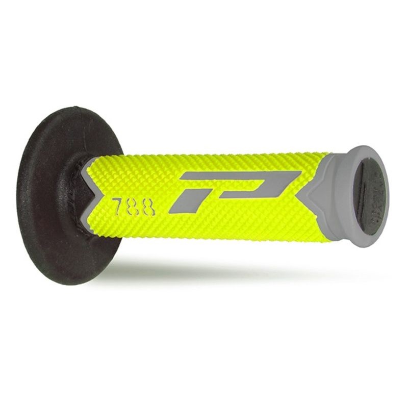 Pair of Grips Pro Grip 788 - grey neon yellow black