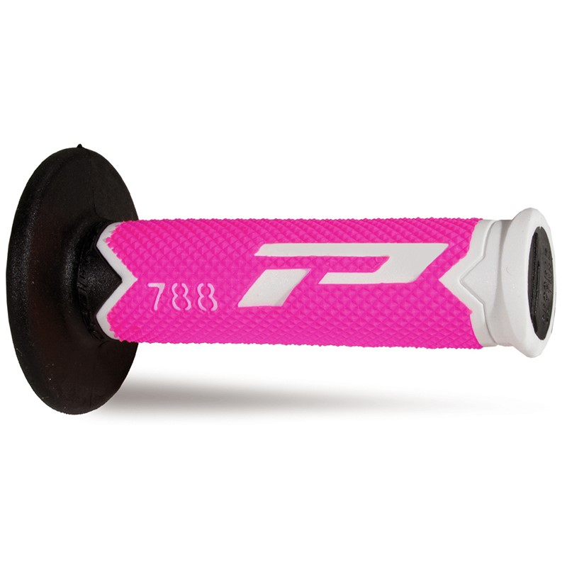 Pair of Grips Pro Grip 788 - white fuchsia fluo black