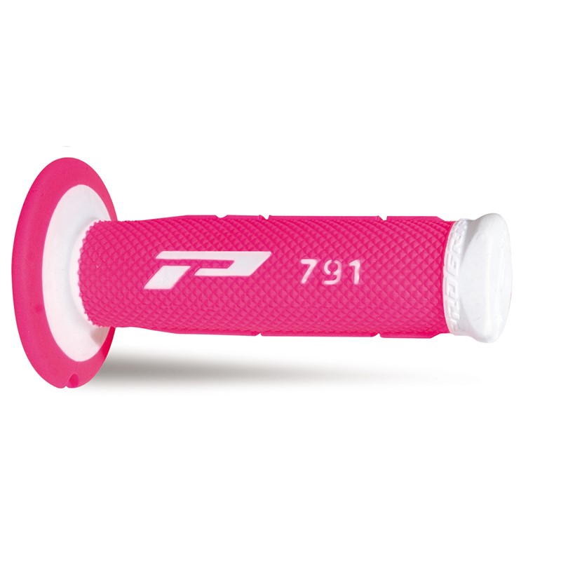 Pair of Grips Pro Grip 791 - white fuchsia fluo