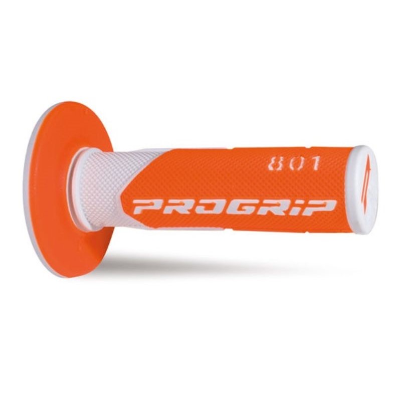 Pair of Grips Pro Grip 801 - white neon orange