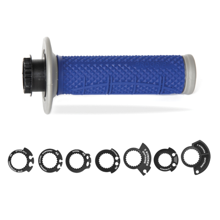 Pair of Grips Lock-On Pro Grip 809 - grey blue