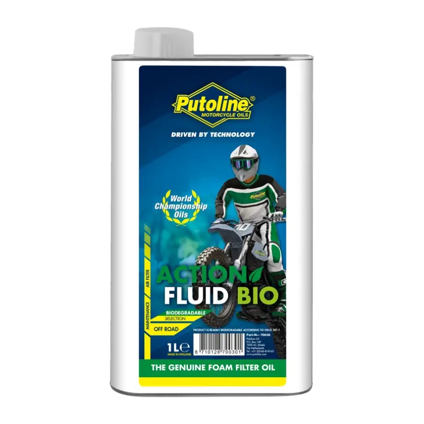 Liquid air filter oil Putoline Action Fluid Bio - 1 lt Liquid air filter oil Putoline Action Fluid Bio - 1 lt