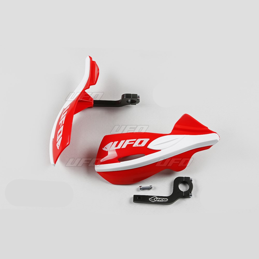 Pair of handguards UFO PATROL universal red