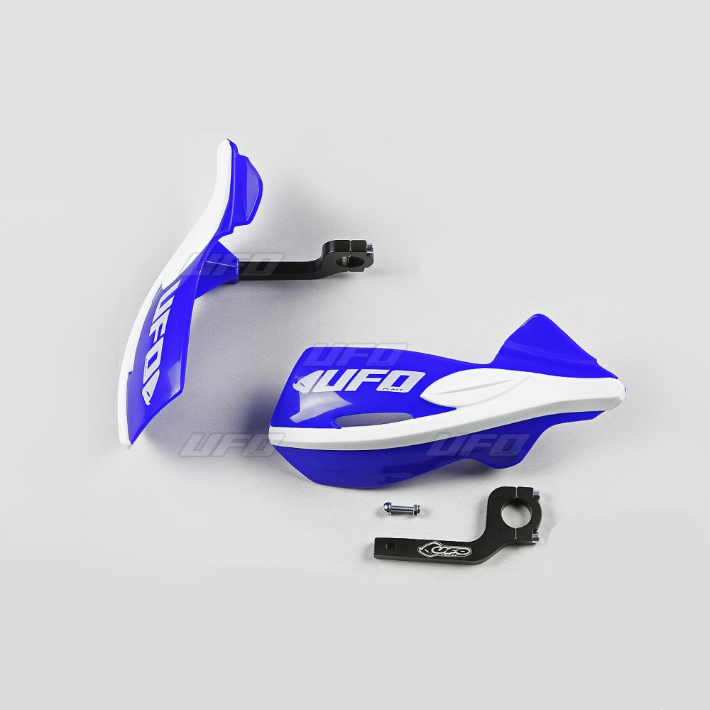 Pair of handguards UFO PATROL universal blue