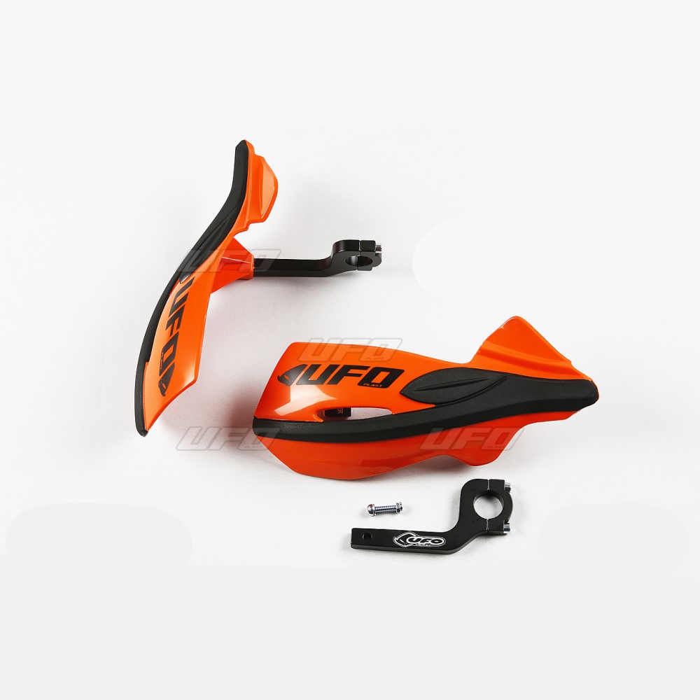 Pair of handguards UFO PATROL universal orange
