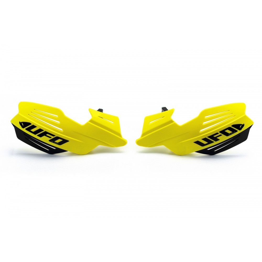Pair of handguards UFO VULCAN universal yellow