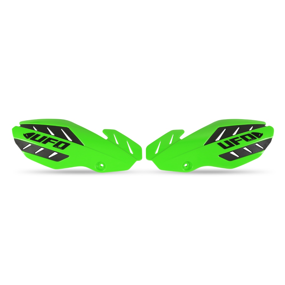 Pair of handguards UFO FLAME green