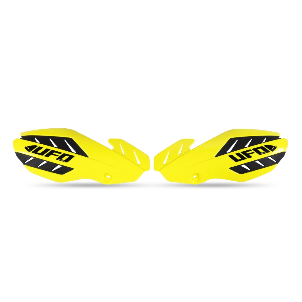 Pair of handguards UFO FLAME yellow