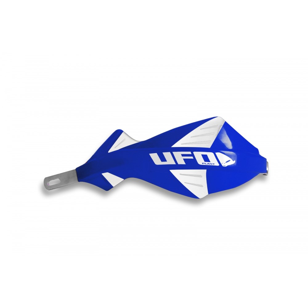 Pair of full-wrap handguards UFO DISCOVER for 28.6 mm handlebars blue