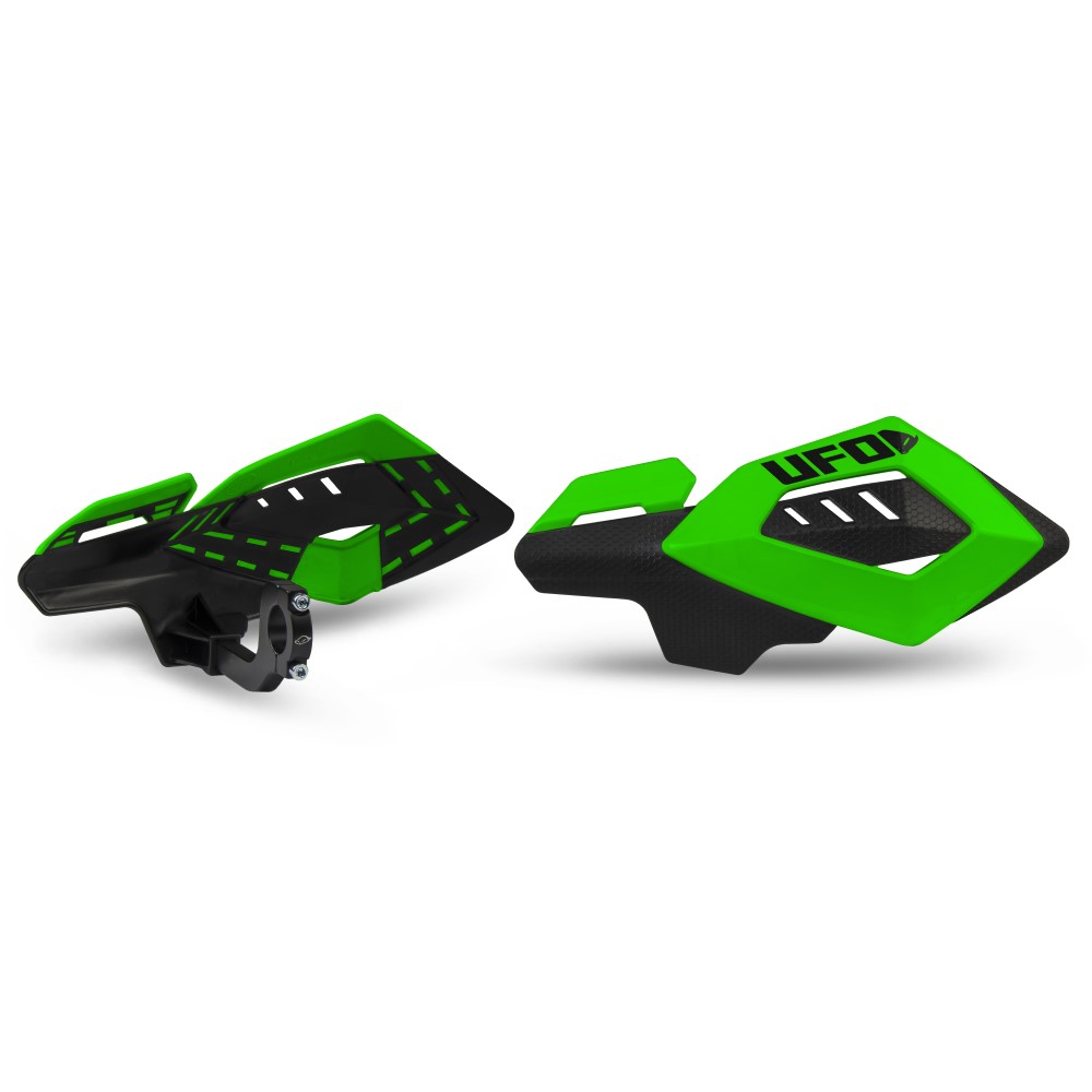 Pair of handguards UFO ARCHES universal green