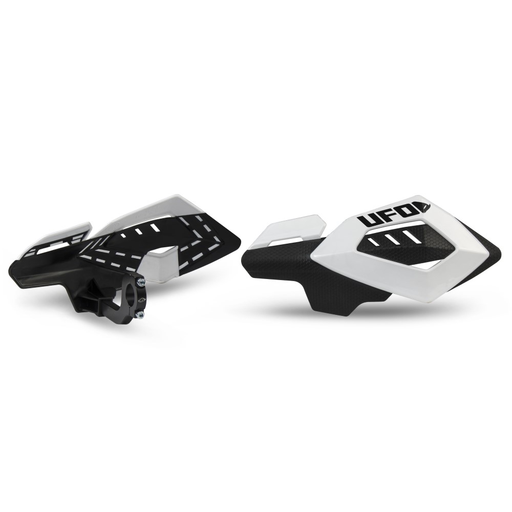 Pair of handguards UFO ARCHES universal white